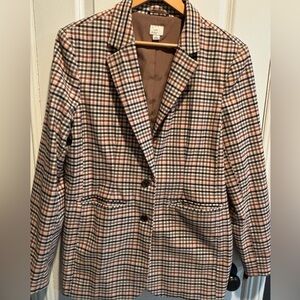 a new day Multicolor Checkered Blazer